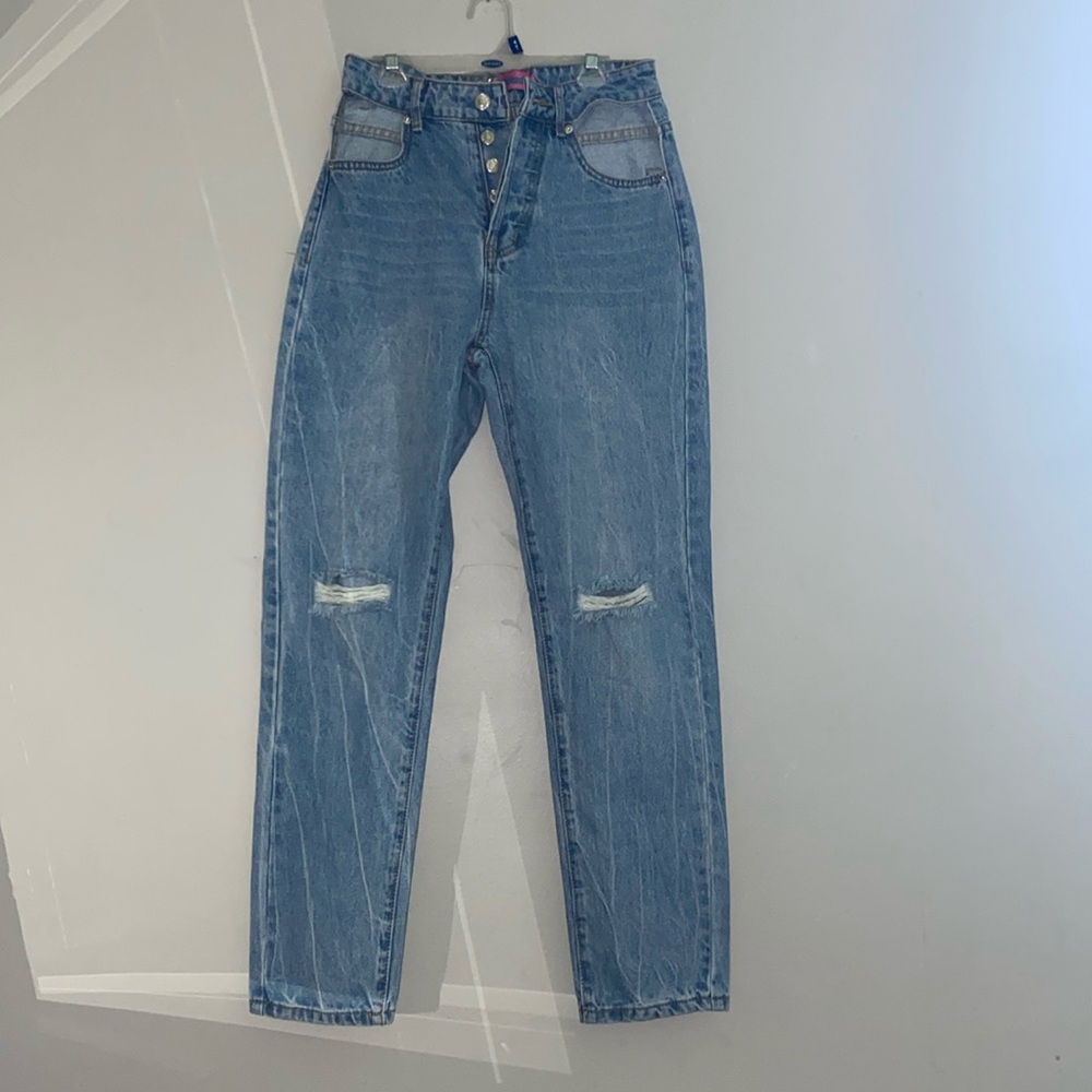 Polly Pocketless Jeans from Edikted